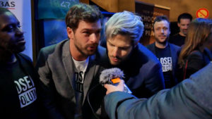Kody, Thomas Ancora, Clément Manuel, Baptiste Sornin, Sean Dhondt et Tania Garbarski lors de l'avant-première du film - Crédit photo : Gauthier Flahaux