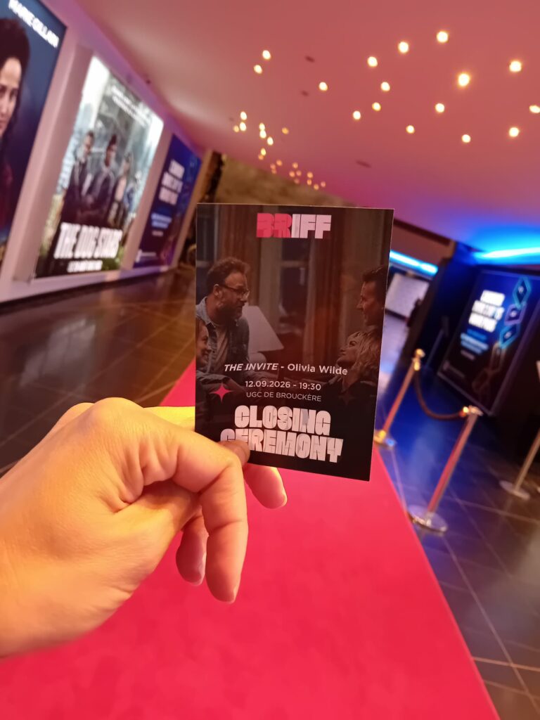Tapis rouge pour la Cérémonie de Clôture du BRIFF 2026 à l'UGC De Brouckère